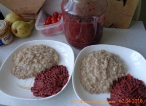 2 каши с пастой